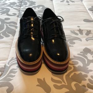 Zara Platform Oxfords